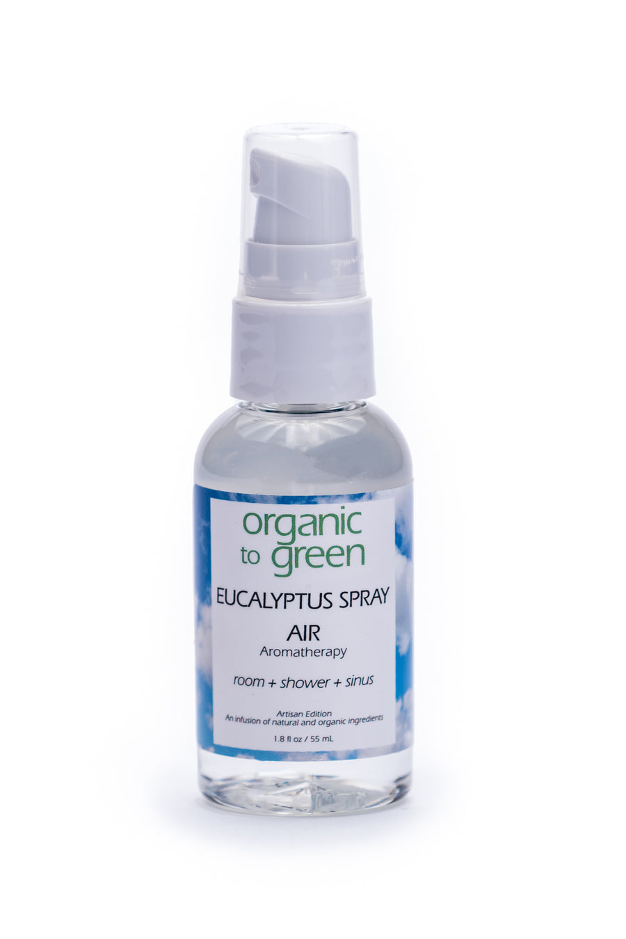 Eucalyptus Aromatherapy Spray - AIR Organic – Organic to Green Beauty ...