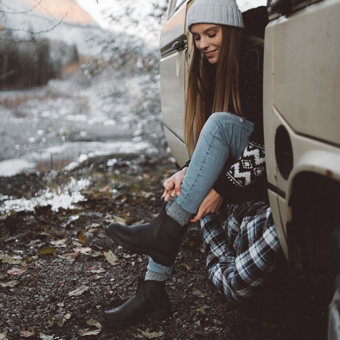 blundstone 587 rustic black womens