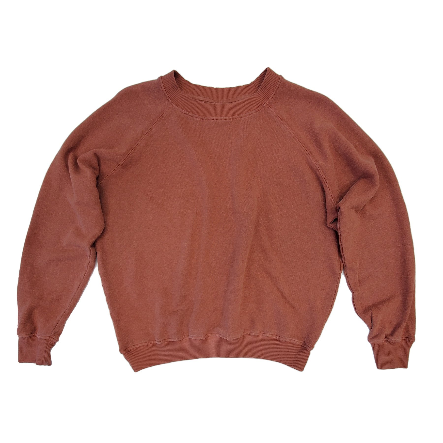 Jungmaven Bonfire Sweatshirt, Terracotta (unisex)