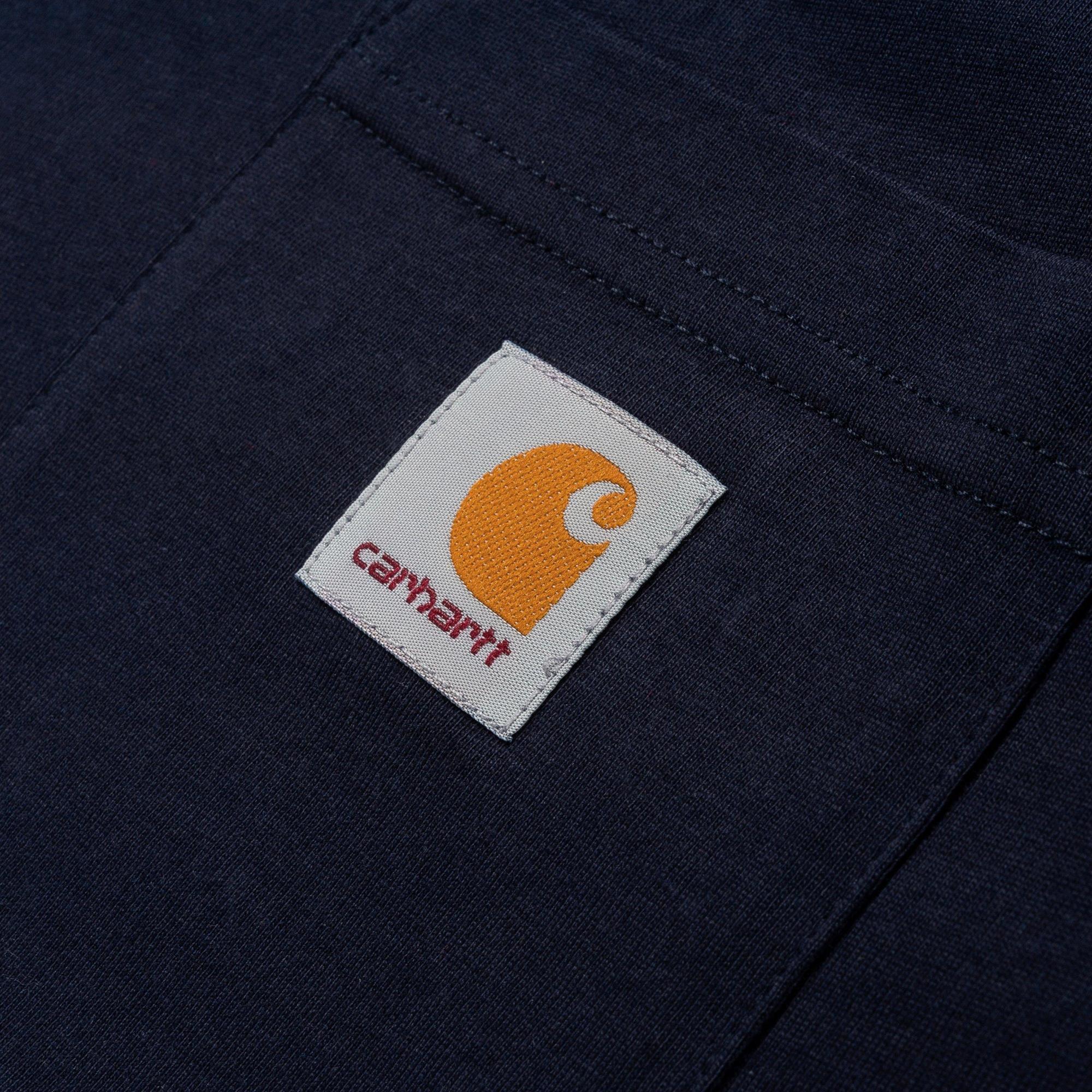 Carhartt WIP SS Pocket T-Shirt, Dark Navy