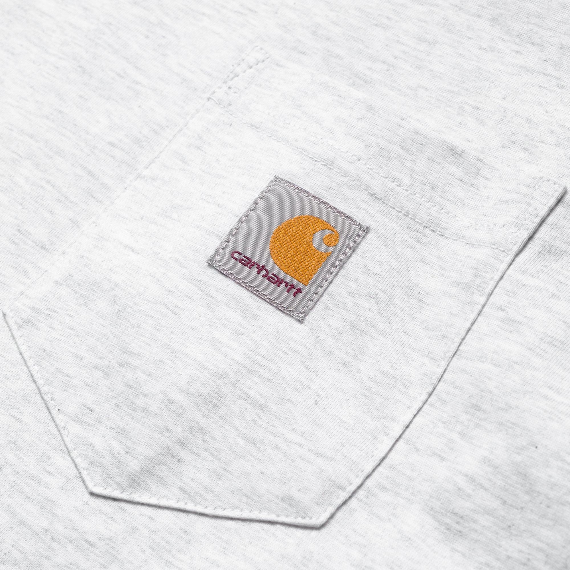 Carhartt WIP SS Pocket T-Shirt, Ash Heather