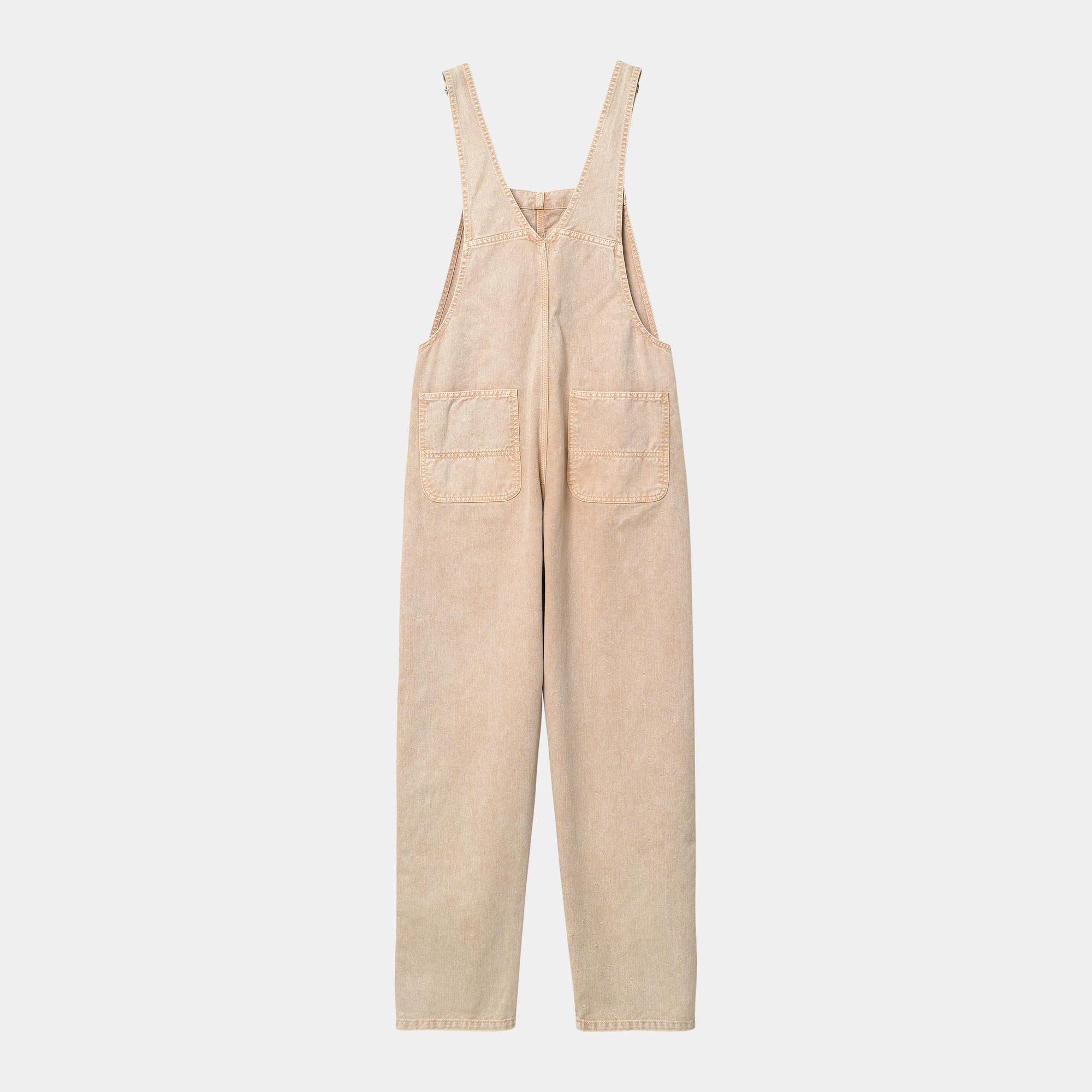 Carhartt WIP Women's Sonora Overall, Dusty Hamilton Brown Worn Washed