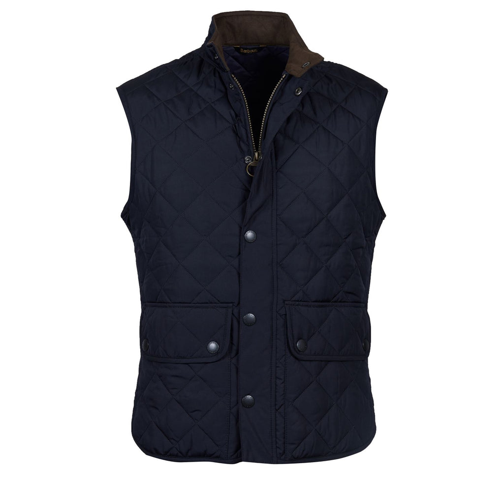 navy barbour gilet