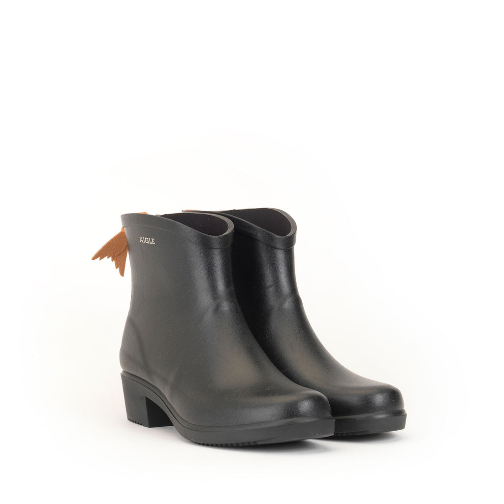 aigle ankle rain boots