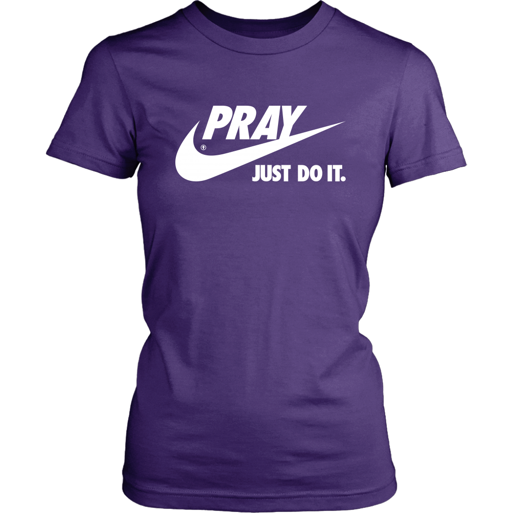 just do it women's t shirt