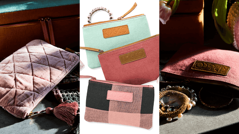 Cosmetics bag or clutch? You decide with Kip and Co's cute new collection