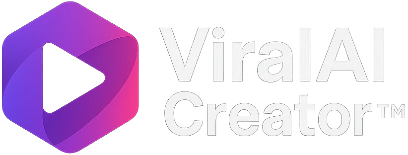 Logo ViralAI Creator - Formation Premium IA