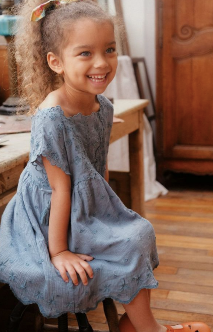 LOUISE MISHA GIRLS LEILANI DRESSS STORM PLUMETIS | lupon.gov.ph