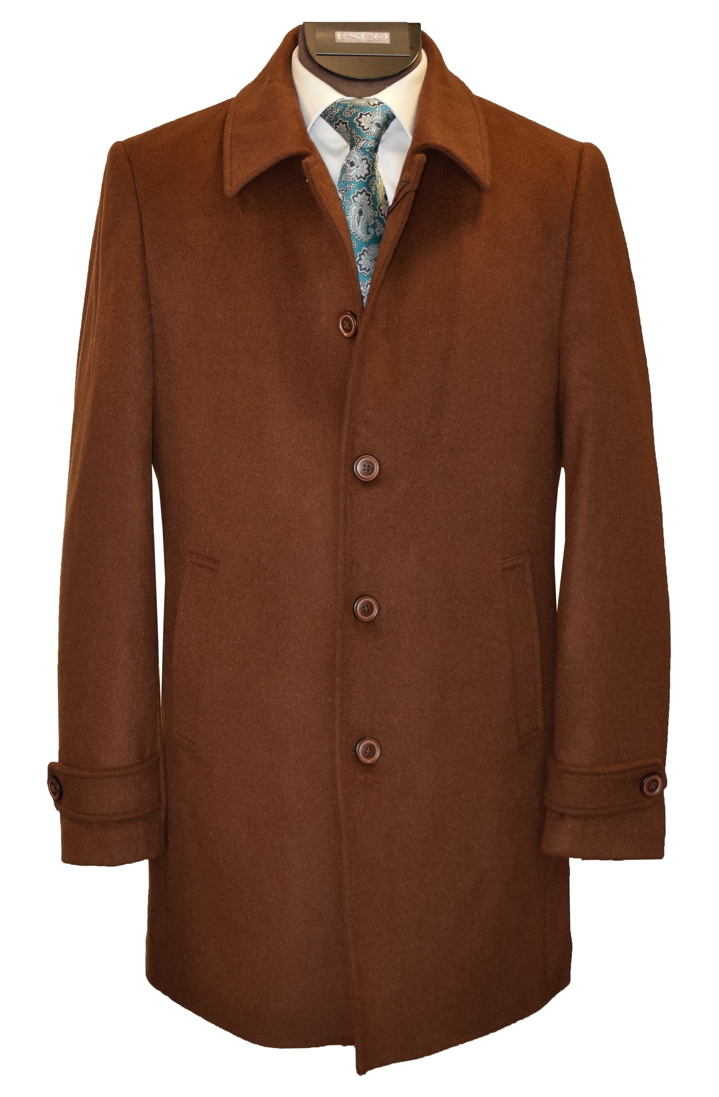 LIEF HORSENS WINTER COAT- COGNAC – ESCO CLOTHIERS