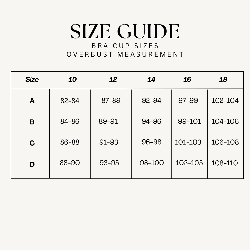 Hanro Women Size Guide