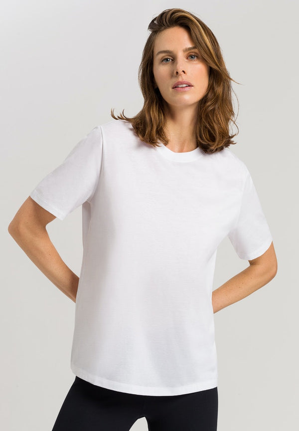 HANRO Womens Natural Shirt in white – HANRO AUSTRALIA