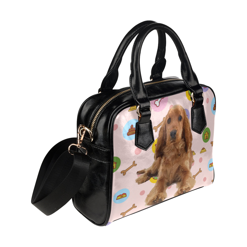 English Cocker Spaniel Shoulder Handbag