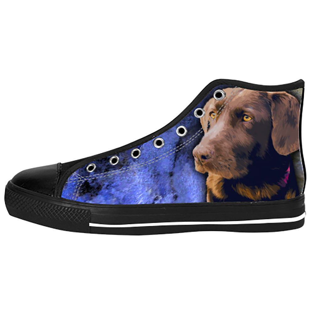 Labrador Retriever Shoes & Sneakers - Custom Labrador Retriever Canvas ...