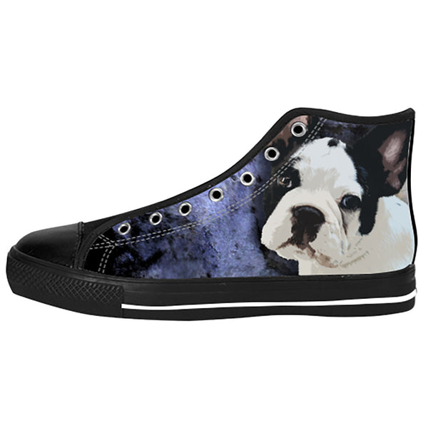 French Bulldog Shoes & Sneakers - Custom French Bulldog Canvas Shoes