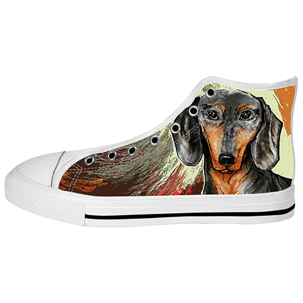 dachshund canvas shoes