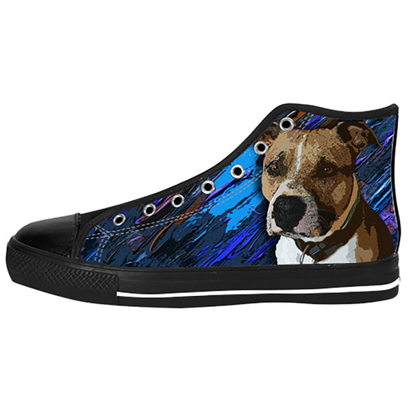 American Staffordshire Terrier Shoes & Sneakers – Custom American ...