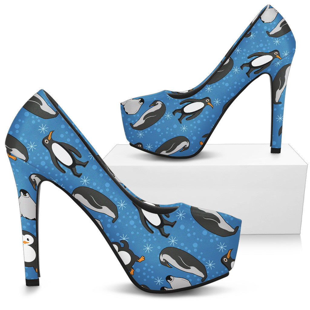 Penguin High Heels - Custom High Heels 