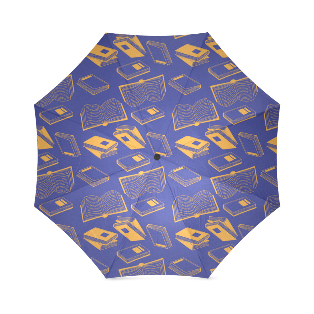 Book Pattern Foldable Umbrella