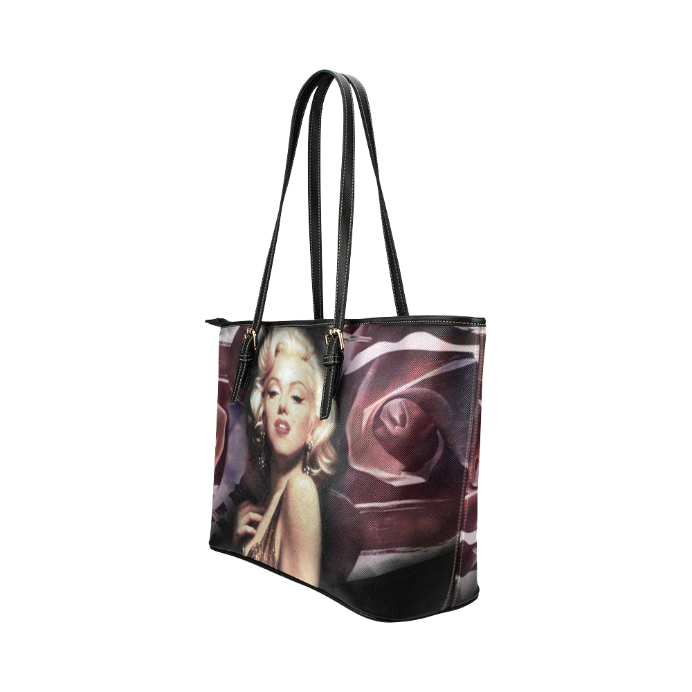 Marilyn Monroe Leather Tote Bags - Marilyn Monroe Bags