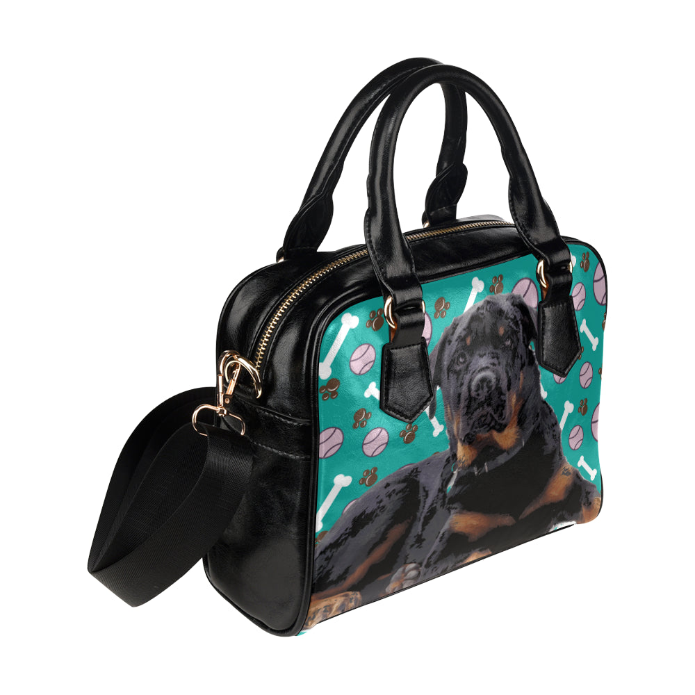 Rottweiler Shoulder Handbag