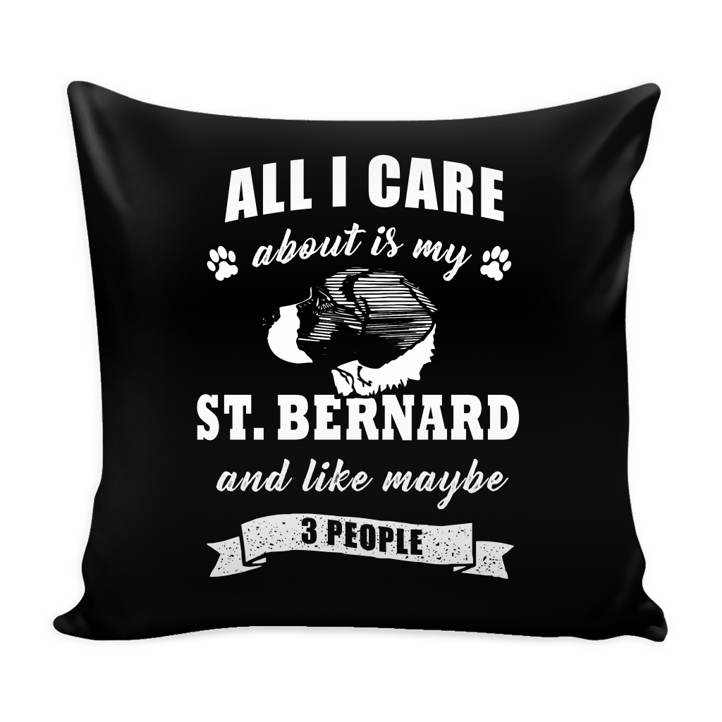 St. Bernard Pillow Cover - St. Bernard Accessories
