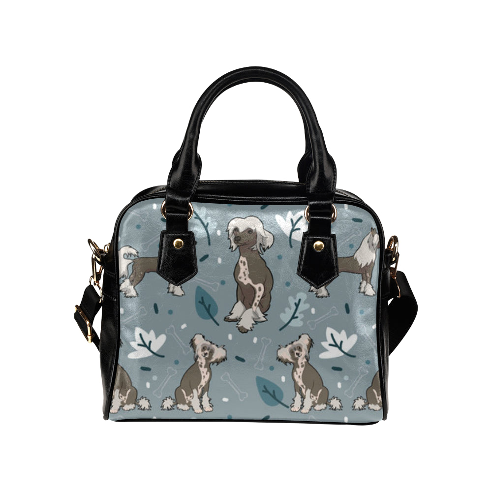 Chinese Crested Shoulder Handbag