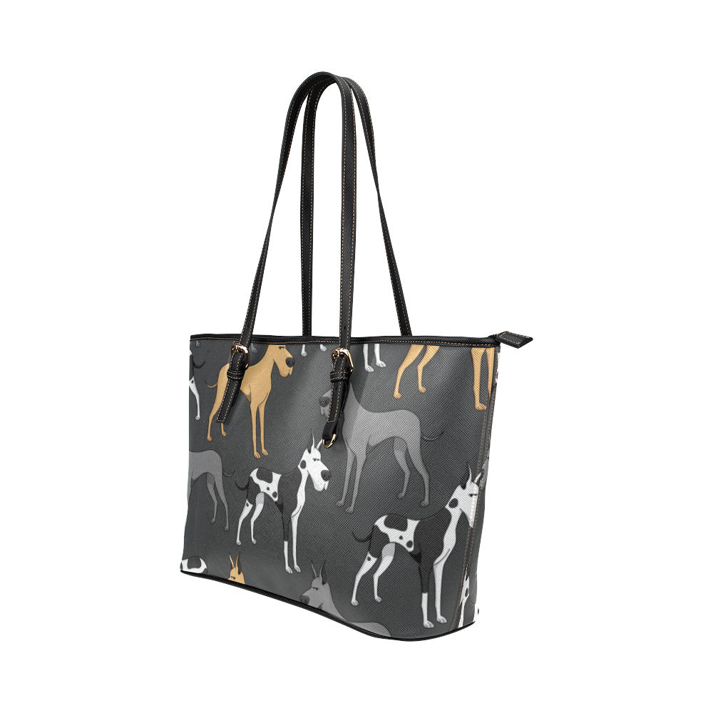 Great Dane Leather Tote Bags - Great Dane Bags