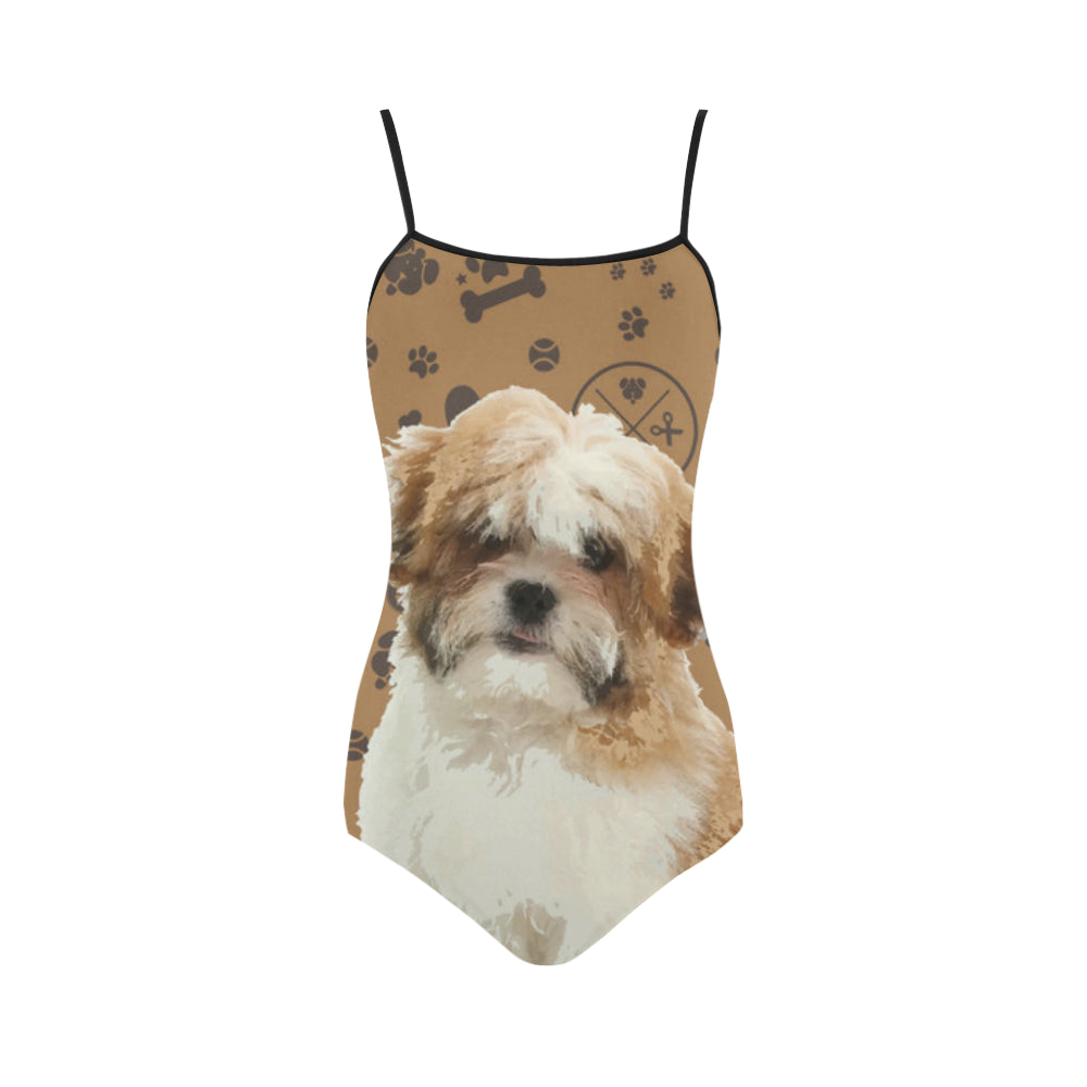 Maltese Shih Tzu Dog Strap Swimsuit