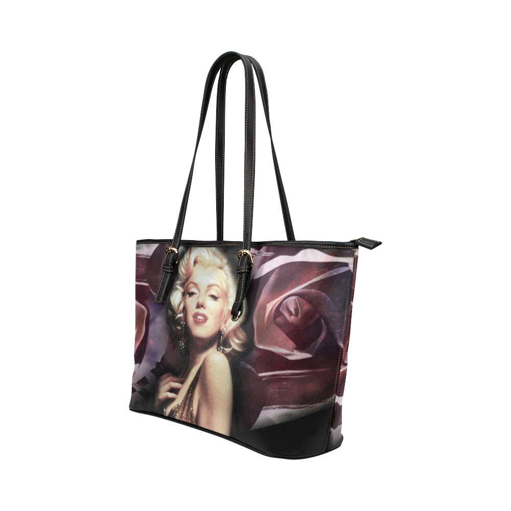 Marilyn Monroe Leather Tote Bags - Marilyn Monroe Bags