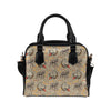 Pitbull Pattern Shoulder Handbag