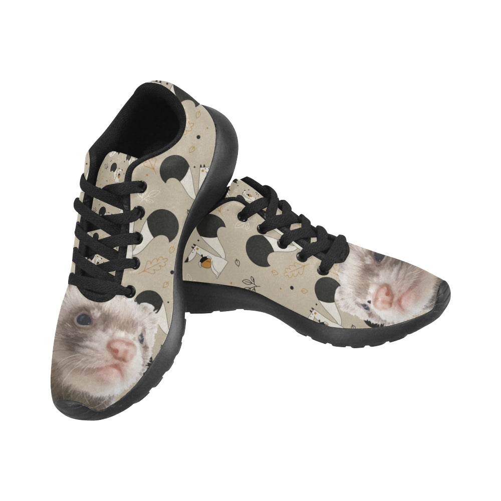 Ferret Black Sneakers for Men