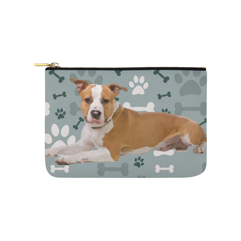 American Staffordshire Terrier Carry-All Pouch 9.5x6 - TeeAmazing