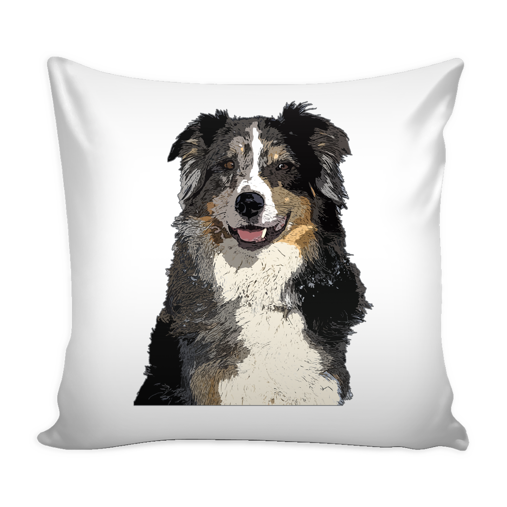 Australian Shepherd Dog Pillow Cover Australian Shepherd Accessories