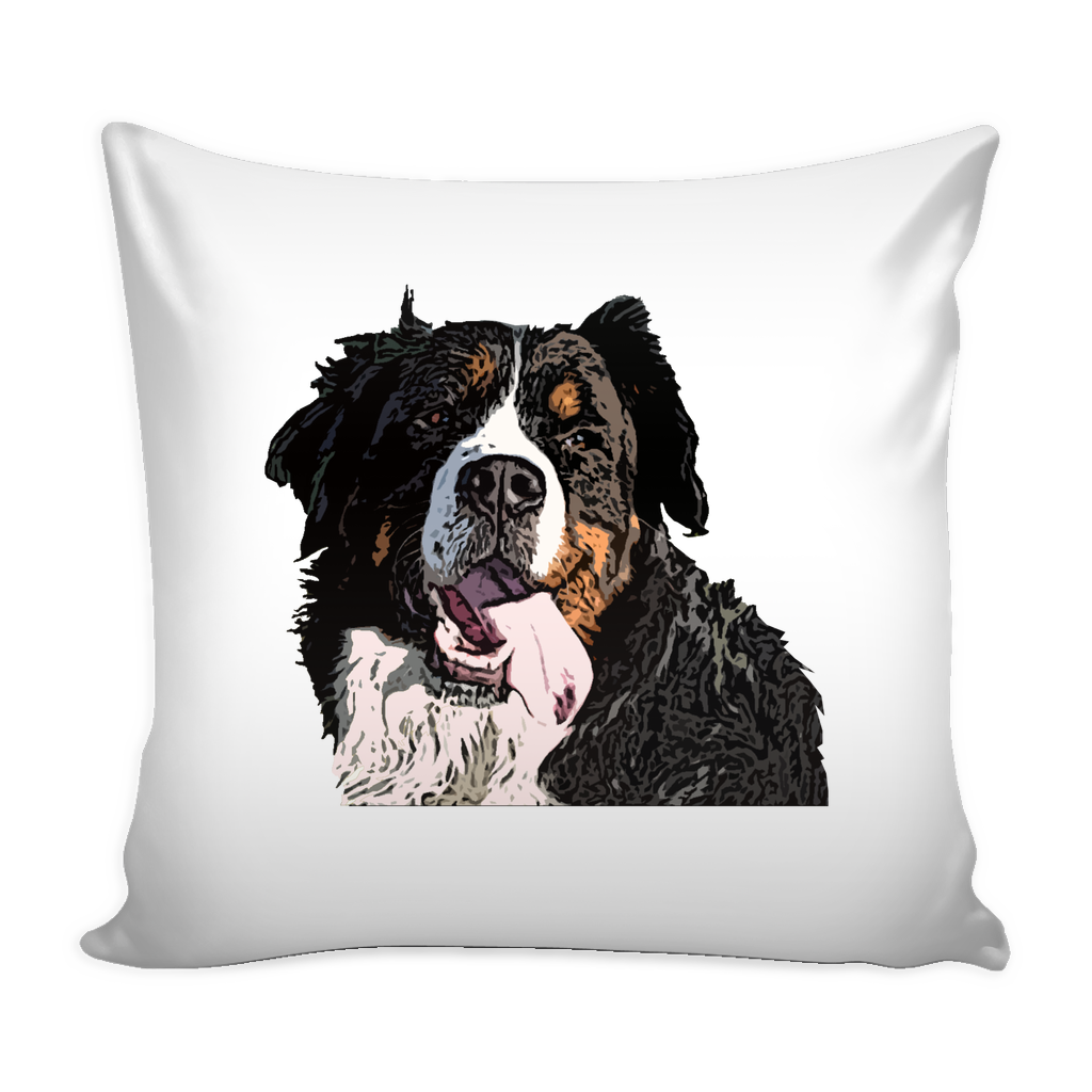 Bernese Mountain Dog Pillow Cover Bernese Mountain Accessories
