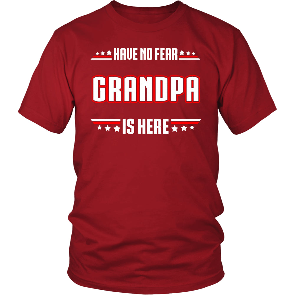 Have No Fear Grandpa Is Here T-Shirt - Grandpa Shirt