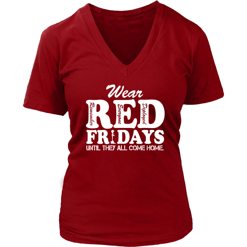 Wear Red For Veterans T-Shirt - Veterans Shirt