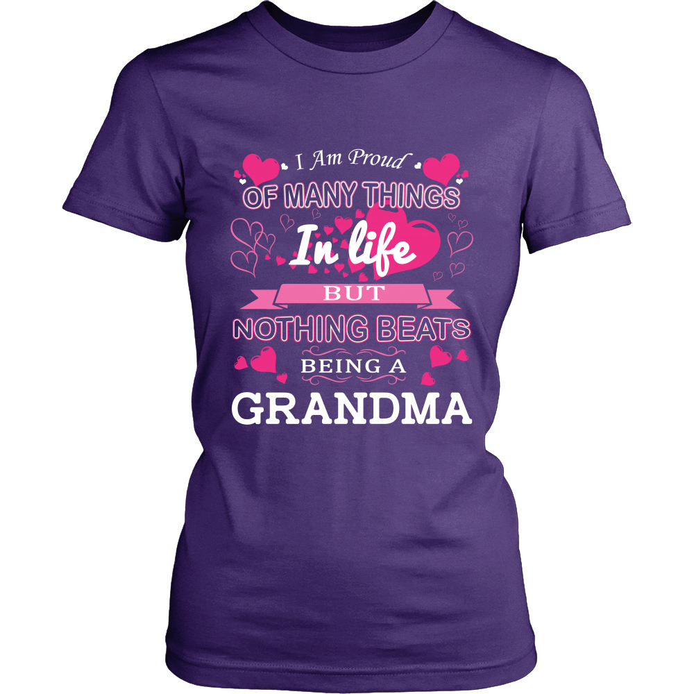 Nothing Beats Being a Grandma T-Shirt - Grandma Shirt