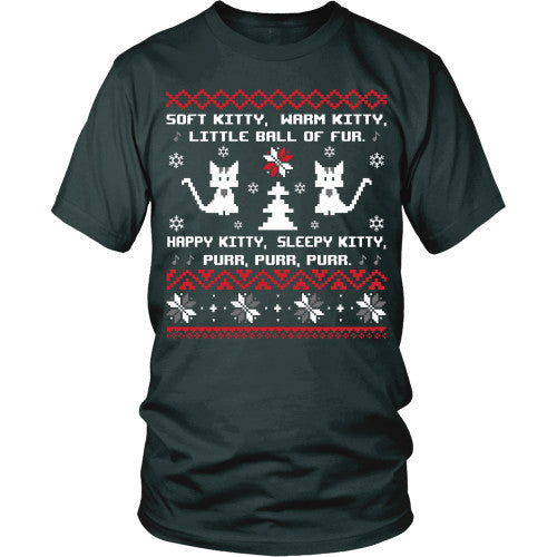 Ugly Soft Kitty Sweater T-Shirt - Soft Kitty Shirt - TeeAmazing