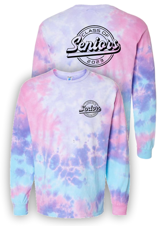 LHS Cotton Candy Colortone Tie-Dyed LongSleeve