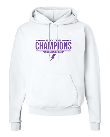 Liberty Lightning 2022 State Champions Hooded Sweatshirt