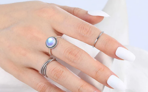 U7 Moonstone Ring