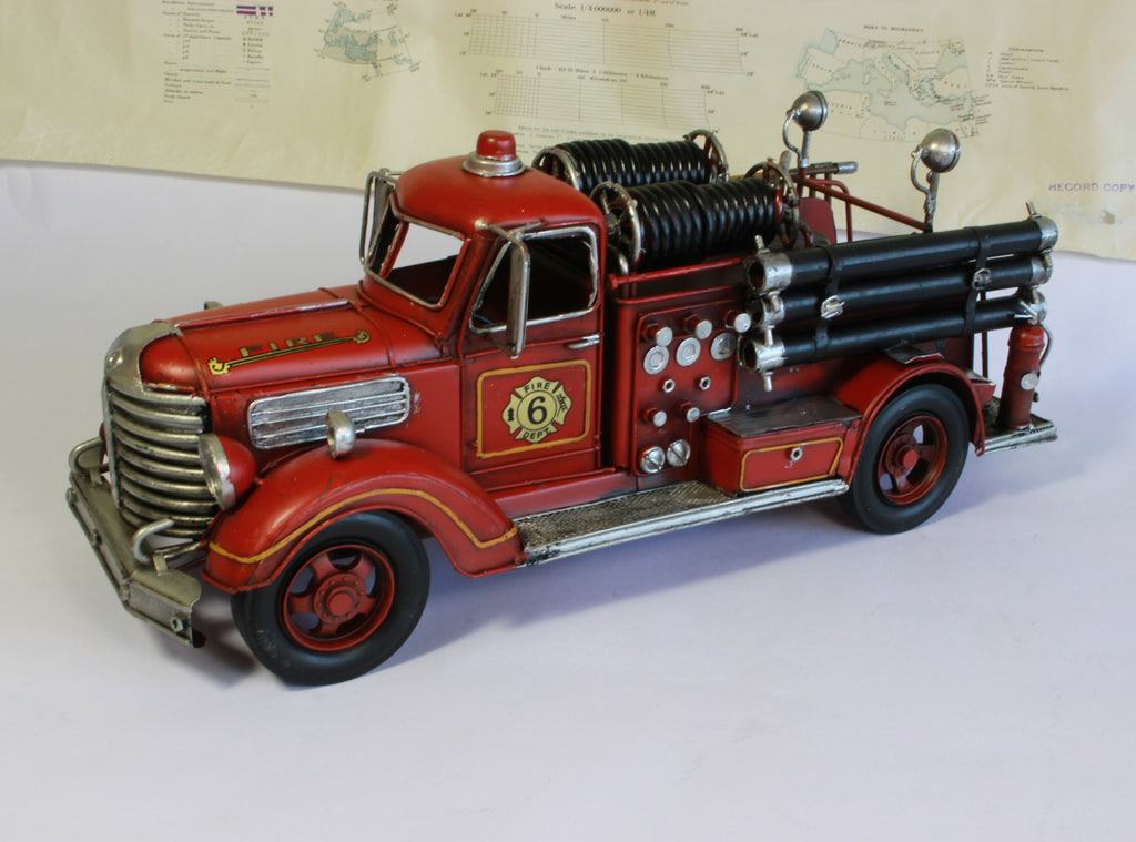 vintage fire truck toy