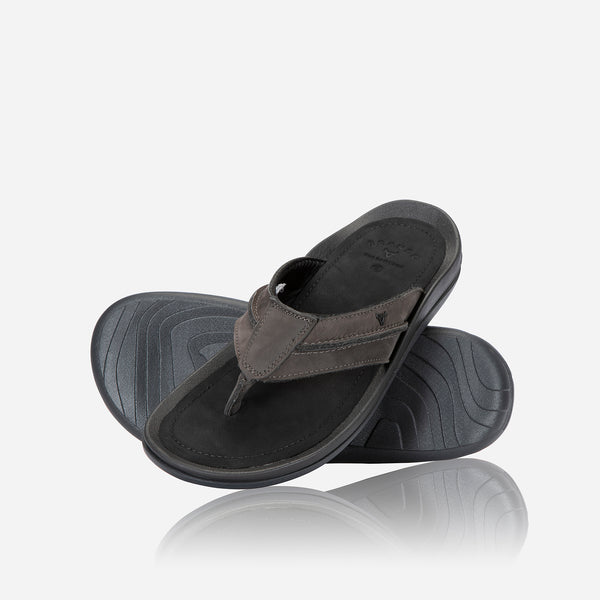 leather thong sandals Brown Andreoli, South Africa