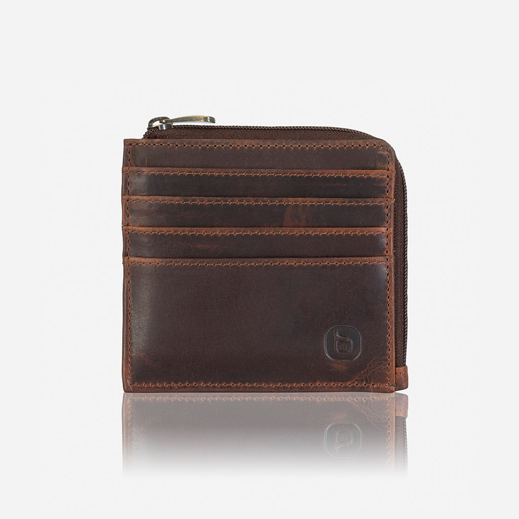 Zip Around Wallet - Shop Brown Leather Online | Brando South Africa