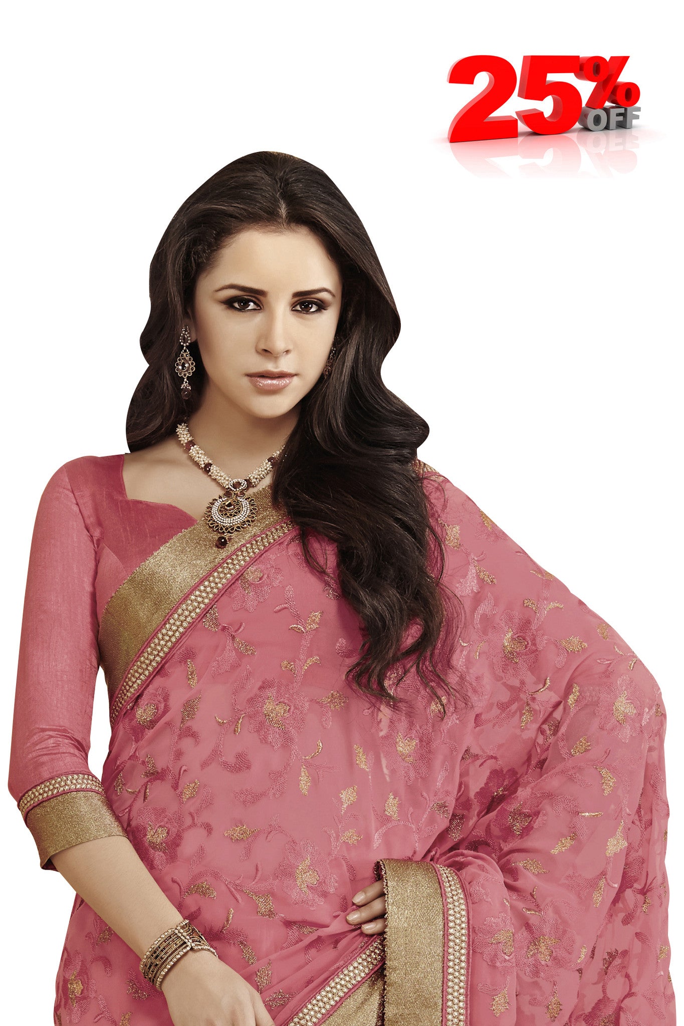 georgette party wear sarees online