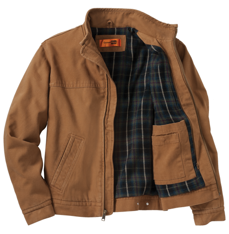 C1551 Mens Washed Duck Cloth Lined Work Jacket – Carrier Logo Store
