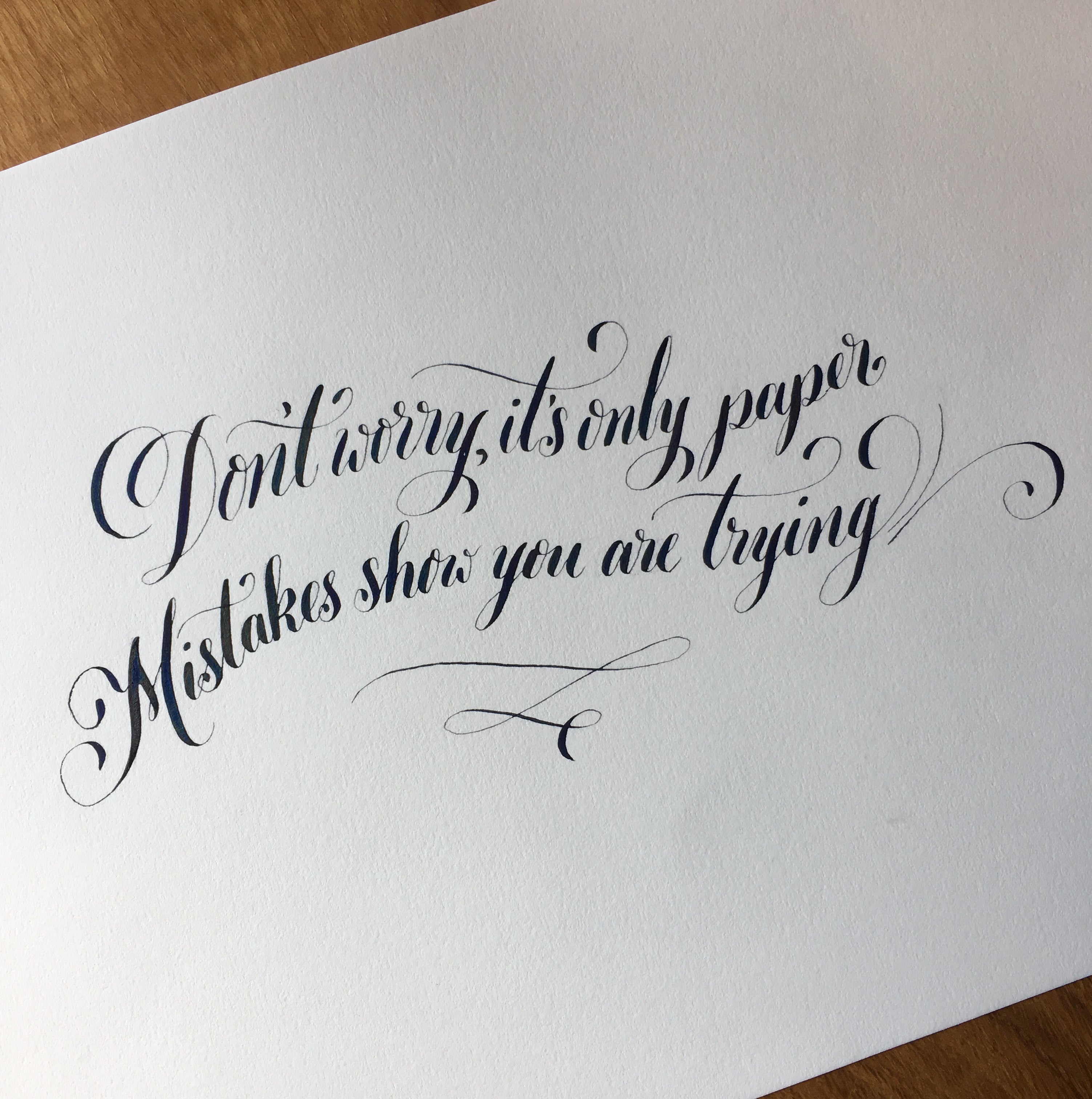 Private Modern Calligraphy Virtual Workshop for Beginners – Calligraphy By  MCW