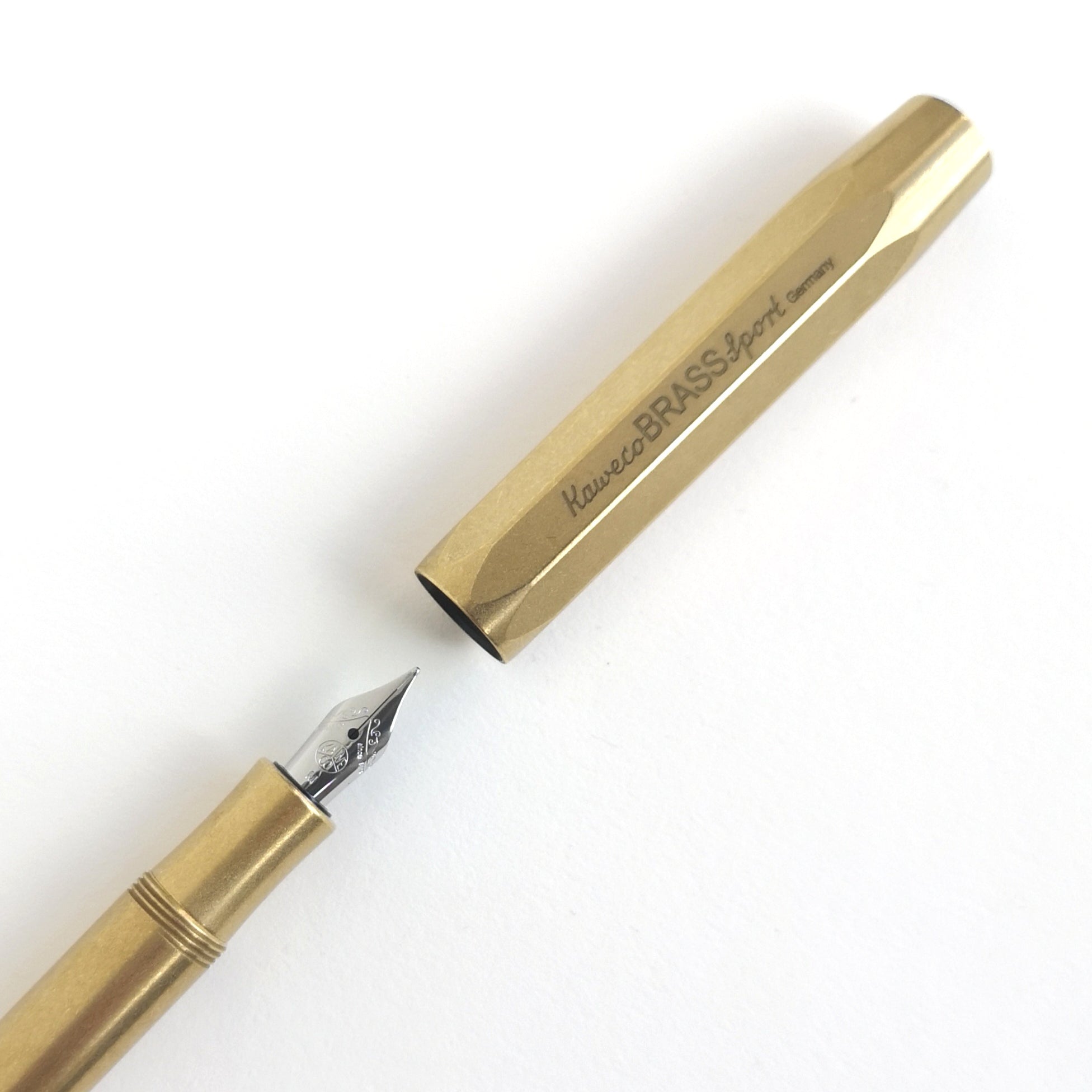 Kaweco BRASS Sport Fountain Pen — Stickerrific