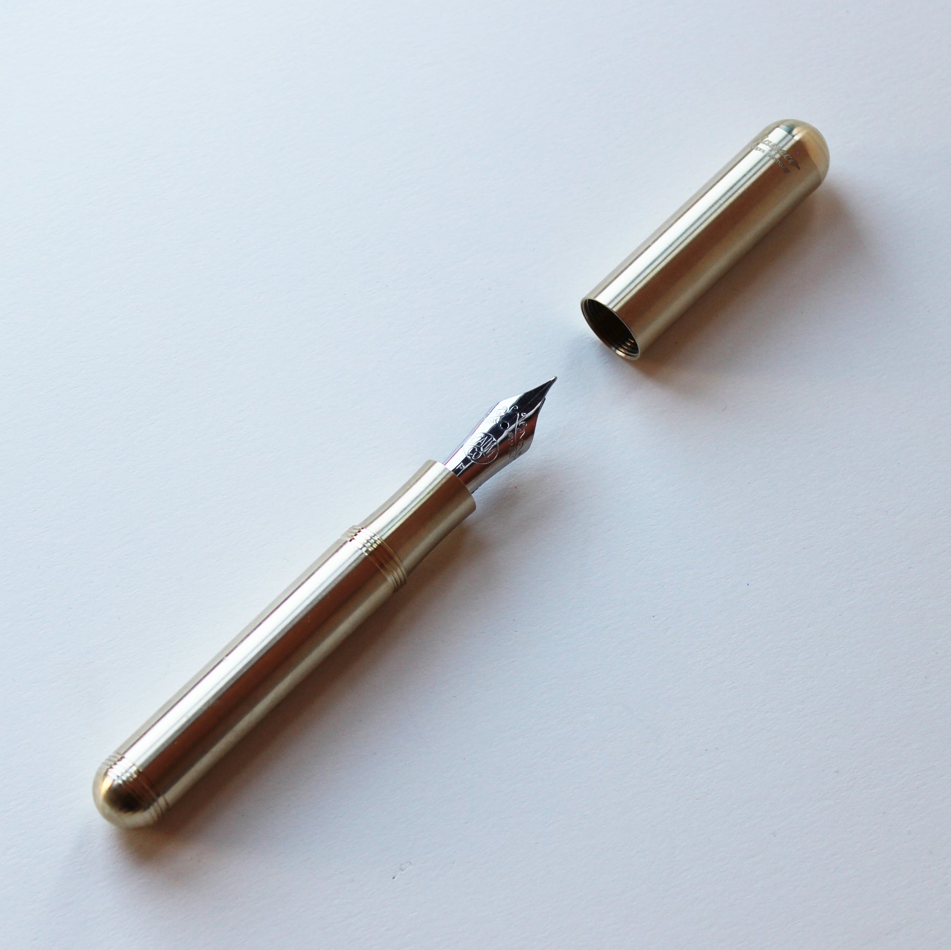 Kaweco Liliput Supra Brass Fountain Pen - Bertram's Inkwell