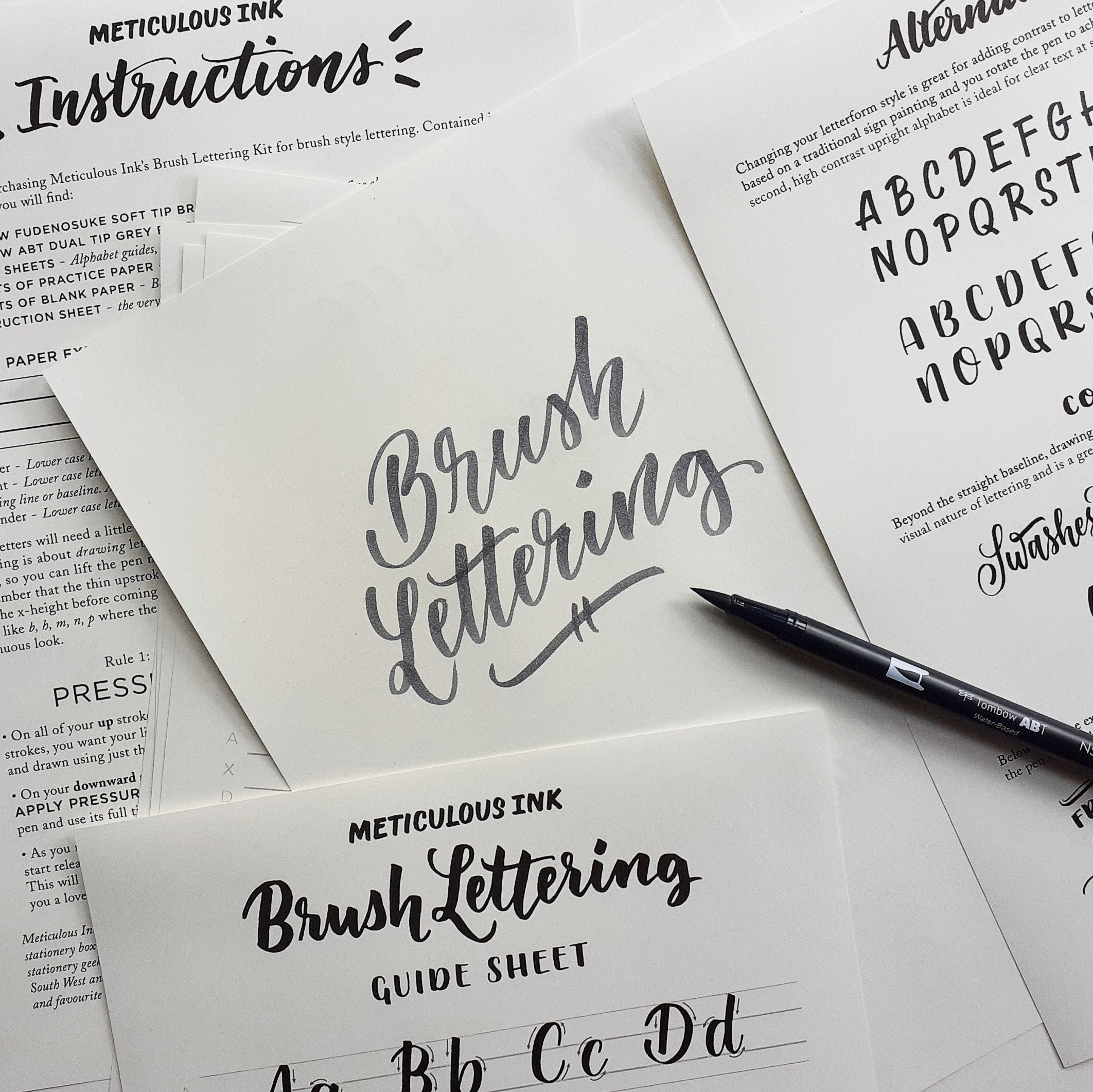 Calligraphy Starter Kit – Lionheart Prints